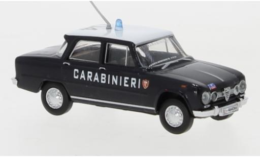 Alfa Romeo Giulia 1/87 Brekina 1600 Carabinieri 1962 Dachnummer 04 diecast model cars