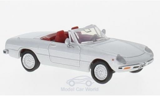 Diecast model cars Alfa Romeo Spider 1/87 Brekina 2000 Fastback grey Alfa Romeo Spider 1/87 Brekina 2000 Fastback grey diecast model cars