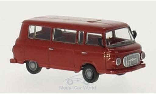 Barkas B 1000 1/87 Brekina Bus red diecast model cars