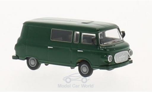 Barkas B 1000 1/87 Brekina green Halbbus diecast model cars