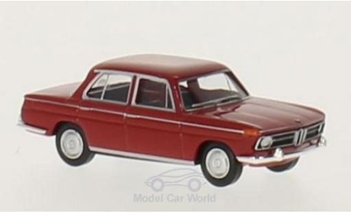 Bmw 1800 1/87 Brekina red diecast model cars