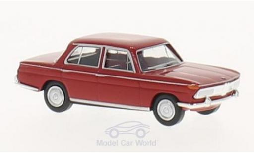 Bmw 2000 1/87 Brekina red diecast model cars