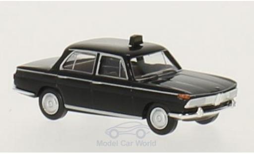 Bmw 2000 1/87 Brekina black Taxi diecast model cars