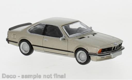 Bmw 635 1/87 Brekina i metallic gold 1977 diecast model cars