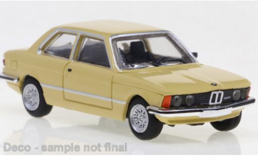 Bmw 323 1/87 Brekina i beige 1975 diecast model cars