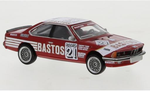 Bmw 635 1/87 Brekina CSi Bastos 1977 diecast model cars