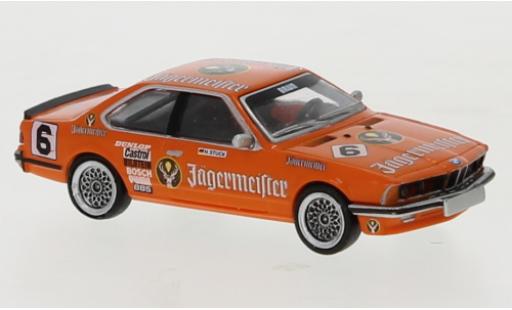 Bmw 635 1/87 Brekina CSi Jägermeister 1977 diecast model cars