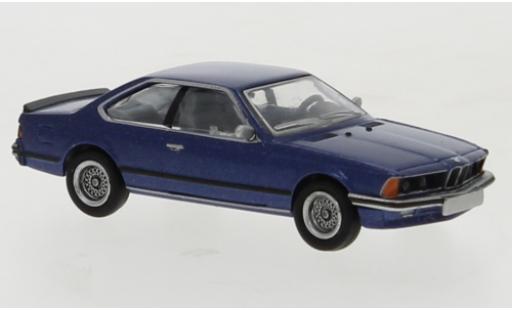 Bmw 635 1/87 Brekina CSi metallise blue foncé 1977 diecast model cars