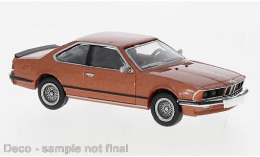 Bmw 635 1/87 Brekina CSi metallise orange 1977 diecast model cars