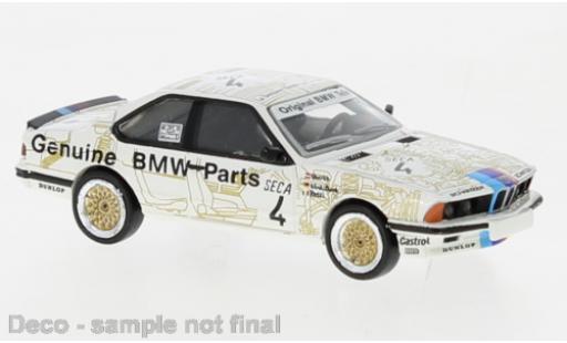 Bmw 635 1/87 Brekina CSi No.4 Genuine Parts 1983 diecast model cars