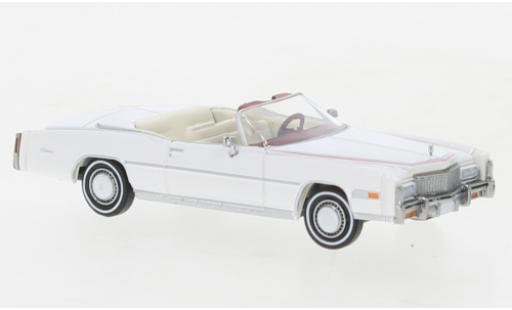 Cadillac Eldorado 1/87 Brekina Convertible white/Décorer 1976 diecast model cars