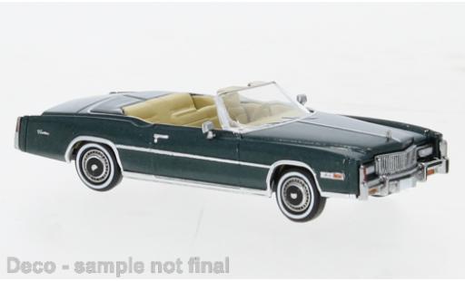 Cadillac Eldorado 1/87 Brekina Convertible metallise green 1976 diecast model cars