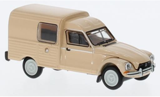 Citroen Acadiane 1/87 Brekina beige 1976 diecast model cars
