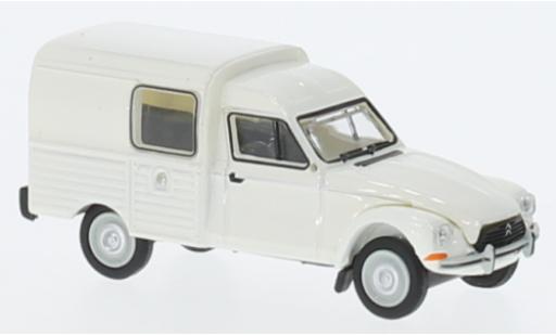 Citroen Acadiane 1/87 Brekina white 1976 diecast model cars