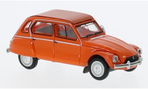 Diecast model cars Citroen Dyane 1/87 Brekina orange 1976 Citroen Dyane 1/87 Brekina orange 1976 diecast model cars