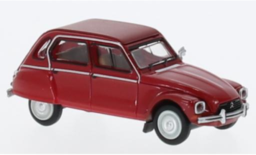 Diecast model cars Citroen Dyane 1/87 Brekina red 1976 Citroen Dyane 1/87 Brekina red 1976 diecast model cars