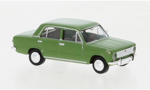 Diecast model cars Fiat 124 1/87 Brekina vert 1966 Fiat 124 1/87 Brekina vert 1966 diecast model cars
