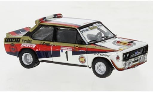 Fiat 131 1/87 Brekina Abarth No.1 Warsteiner Rally Hunsrück 1980 diecast model cars