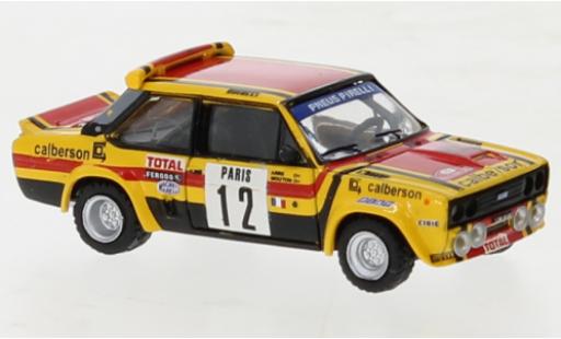 Fiat 131 1/87 Brekina Abarth No.12 Calberson Monte Carlo 1980 diecast model cars