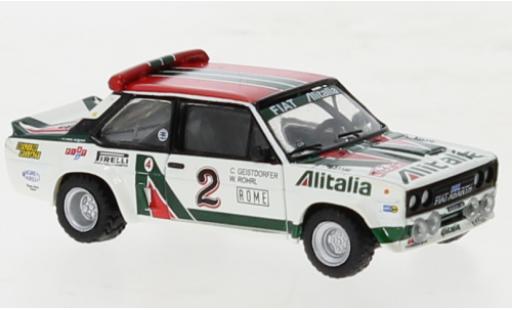 Fiat 131 1/87 Brekina Abarth No.2 Alitalia 1978 diecast model cars