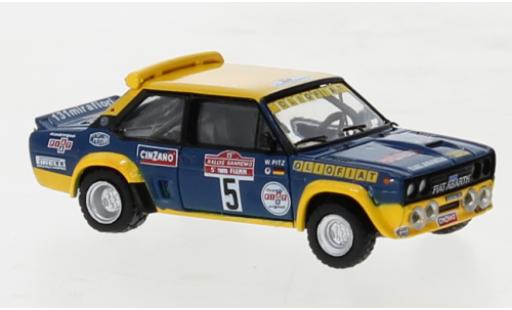 Fiat 131 1/87 Brekina Abarth No.5 Olio Rally San Remo 1977 diecast model cars