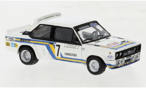 Fiat 131 1/87 Brekina Abarth No.7 Svenska Monte Carlo 1980 diecast model cars