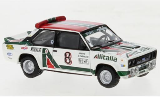 Fiat 131 1/87 Brekina Abarth No.8 Alitalia 1978 diecast model cars
