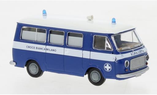 Diecast model cars Fiat 238 1/87 Brekina bus Croce Bianca Milano 1966 Fiat 238 1/87 Brekina bus Croce Bianca Milano 1966 diecast model cars