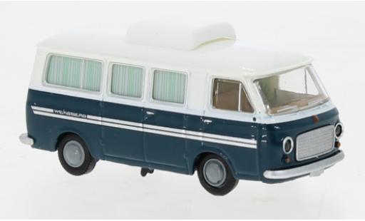 Diecast model cars Fiat 238 1/87 Brekina Camper white/blue 1966 Fiat 238 1/87 Brekina Camper white/blue 1966 diecast model cars