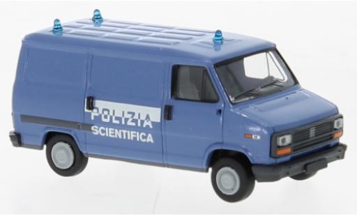 Fiat Ducato 1/87 Brekina fourgon Polizia Scientifica 1982 diecast model cars