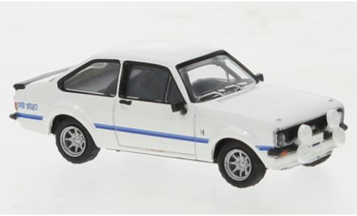 Ford Escort 1/87 Brekina RS 1800 white 1976 diecast model cars