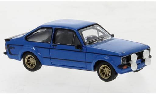 Ford Escort 1/87 Brekina RS 1800 blue 1976 diecast model cars
