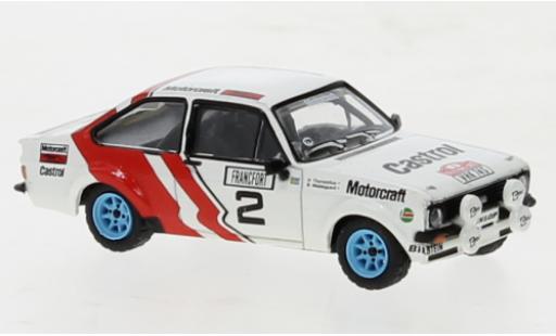 Ford Escort 1/87 Brekina RS 1800 No.2 Rallye Monte Carlo 1979 diecast model cars