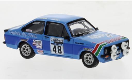 Diecast model cars Ford Escort 1/87 Brekina RS 1800 No.48 Rallye RAC Lombard 1980 Ford Escort 1/87 Brekina RS 1800 No.48 Rallye RAC Lombard 1980 diecast model cars