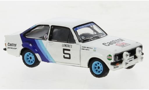 Ford Escort 1/87 Brekina RS 1800 No.5 Rallye Monte Carlo 1979 diecast model cars