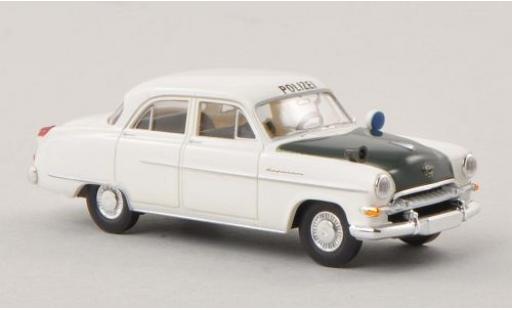 Diecast model cars Opel Capitaine 1/87 Brekina police NRW 1954 Opel Capitaine 1/87 Brekina police NRW 1954 diecast model cars