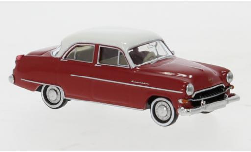 Opel Capitaine 1/87 Brekina red/white 1954 diecast model cars