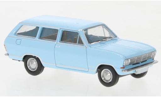 Opel Kadett 1/87 Brekina B Caravan blue clair 1965 diecast model cars