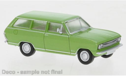 Opel Kadett 1/87 Brekina B Caravan metallise green 1965 diecast model cars