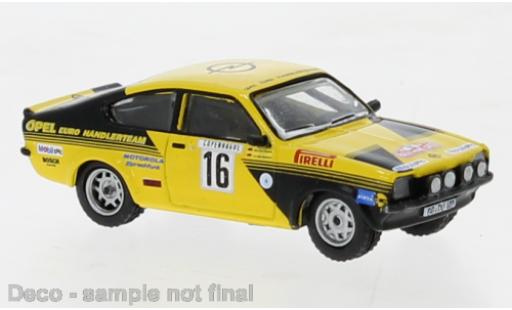 Opel Kadett 1/87 Brekina C GT/E No.16 Rallye Monte Carlo 1976 diecast model cars