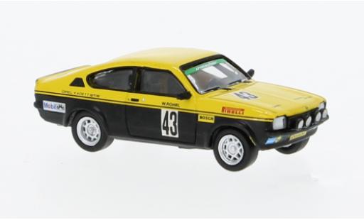 Opel Kadett 1/87 Brekina C GT/E No.43 Allemand Rallye Championnat 1976 diecast model cars