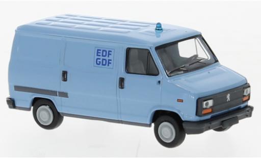 Diecast model cars Peugeot J5 1/87 Brekina fourgon EDF 1982 Peugeot J5 1/87 Brekina fourgon EDF 1982 diecast model cars
