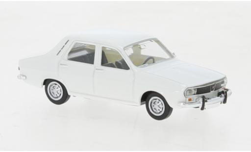 Renault 12 1/87 Brekina TL white diecast model cars