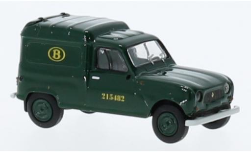 Renault 4 1/87 Brekina R Fourgonnette Bahn Belgique (B) 1961 diecast model cars