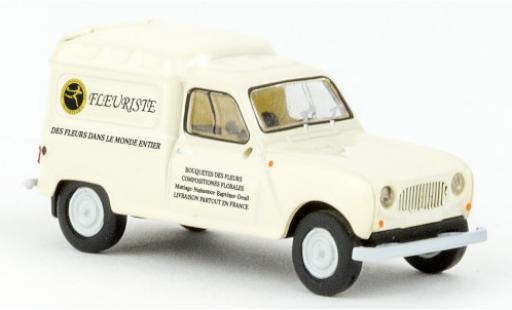 Renault 4 1/87 Brekina R Fourgonnette Fleuriste (F) 1961 diecast model cars