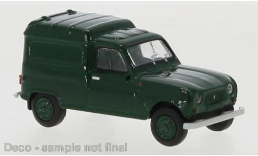 Renault 4 1/87 Brekina R Fourgonnette green foncé 1961 diecast model cars