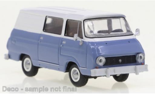 Diecast model cars Skoda 1203 1/87 Brekina Halbbus white/blue 1969 Skoda 1203 1/87 Brekina Halbbus white/blue 1969 diecast model cars