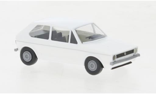 Diecast model cars Volkswagen Golf 1/87 Brekina I white 1974 Volkswagen Golf 1/87 Brekina I white 1974 diecast model cars