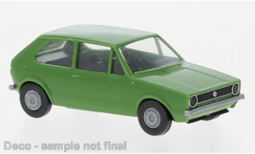 Diecast model cars Volkswagen Golf 1/87 Brekina I green 1974 Volkswagen Golf 1/87 Brekina I green 1974 diecast model cars