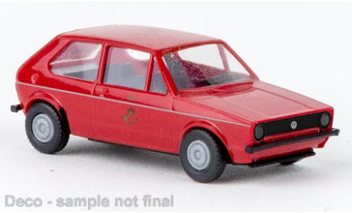 Diecast model cars Volkswagen Golf 1/87 Brekina I Post Norwegen 1974 Volkswagen Golf 1/87 Brekina I Post Norwegen 1974 diecast model cars